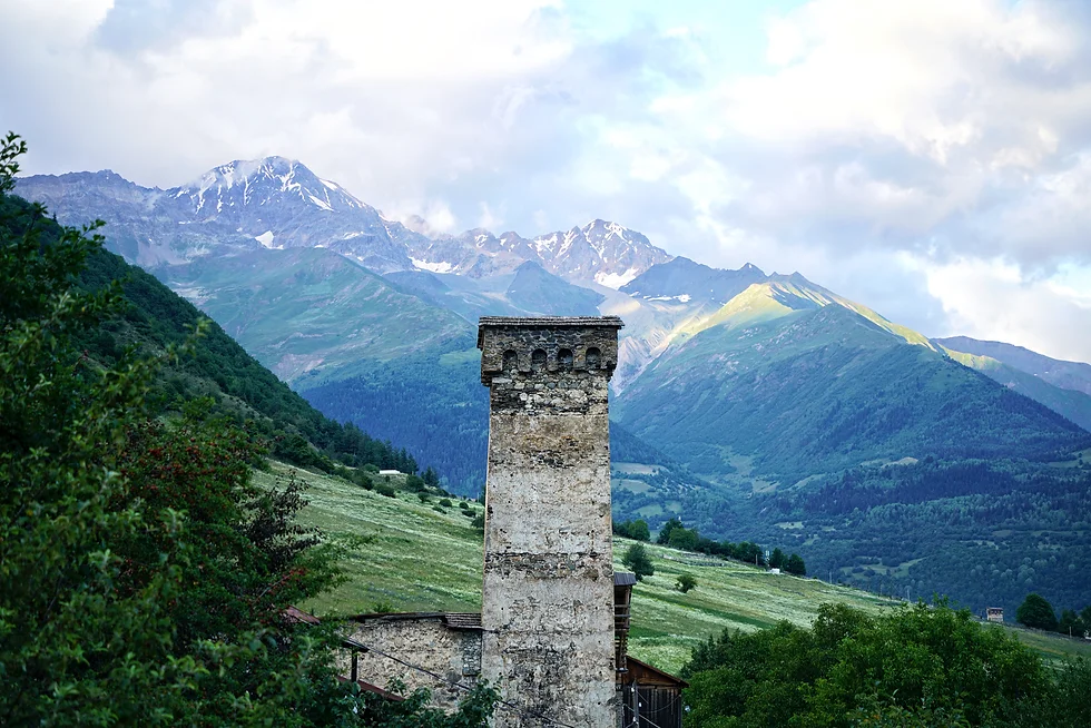 Svaneti stone towers